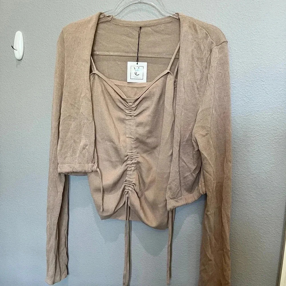 2 in 1 Tank and Sweater set